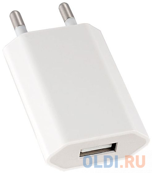 Сетевое зарядное устройство Perfeo I4605 1A USB белый сетевое зарядное устройство red line nt 1a 1a microusb белый ут000013625
