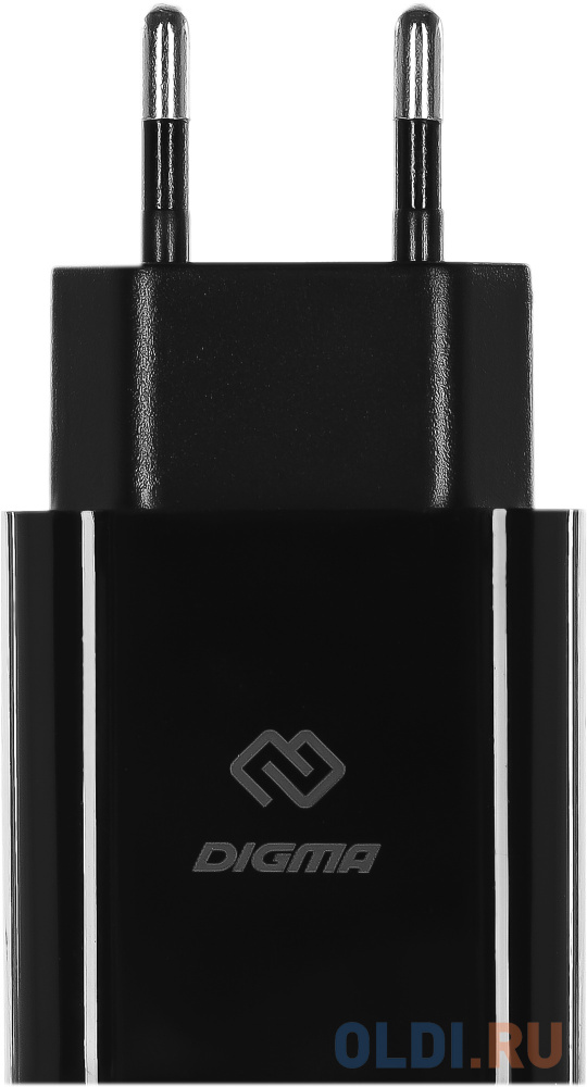 Сетевое зарядное устройство Digma DGW2C,  USB-C,  20Вт,  3A,  черный [dgw2c0f010bk] - фото 4