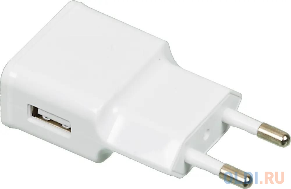 Сетевое зарядное устройство Buro TJ-159w, USB-A, 10.5Вт, 2.1A, белый - TJ-159W