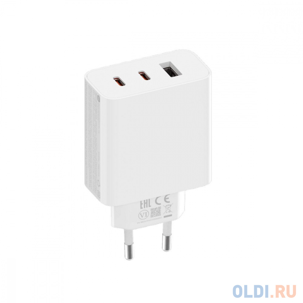 Зарядное устройство Xiaomi 67W GaN Charger 2C1A EU A07ZMEU (BHR7493EU)