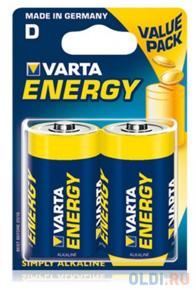 Varta Energy LR20 2 шт —  по лучшей цене в интернет .