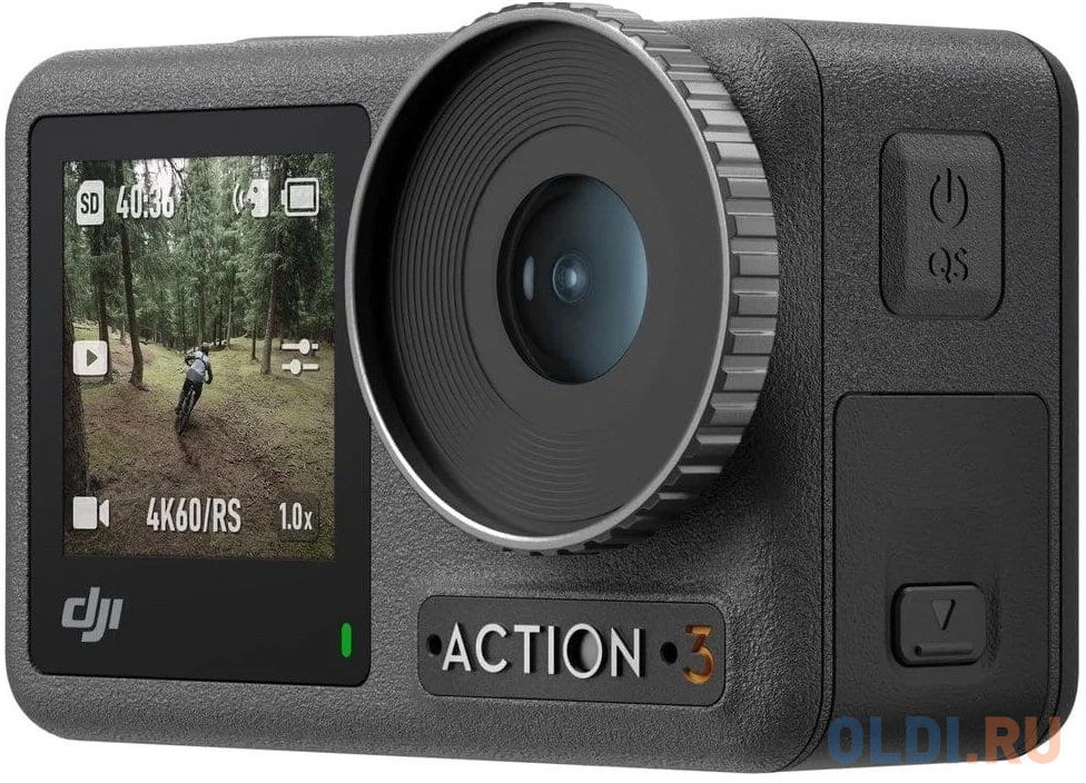 Экшн-камера Dji Osmo Action 3 Standard Combo 1xCMOS 12Mpix серый/черный - фото 2