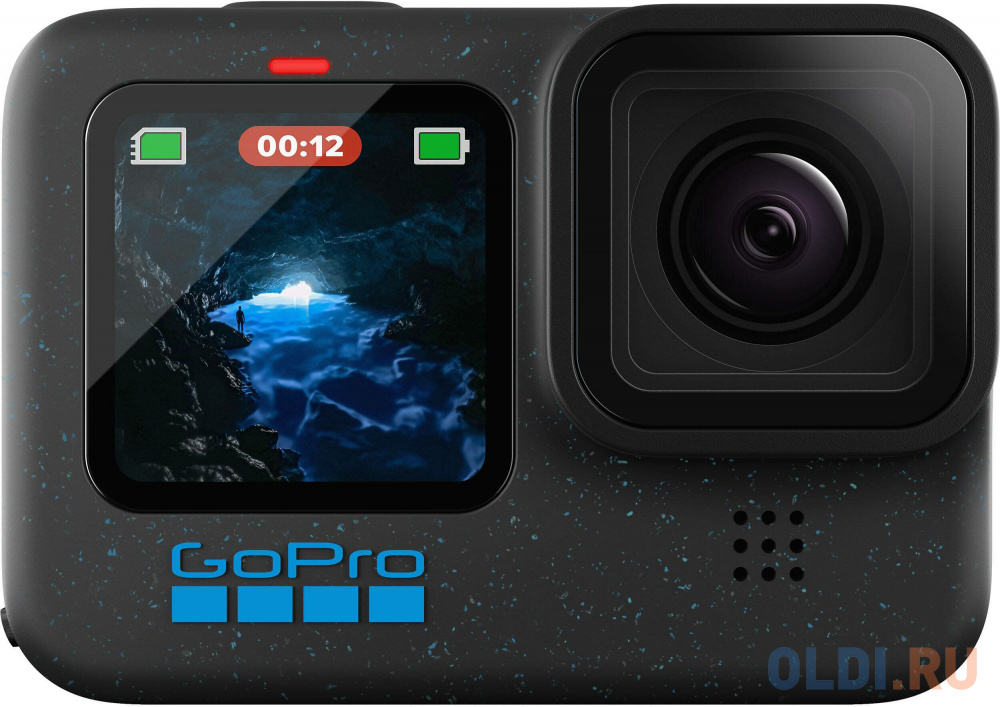 Экшн-камера GoPro HERO12 Black 1xCMOS 27Mpix черный CHDHX-121-RW - фото 1