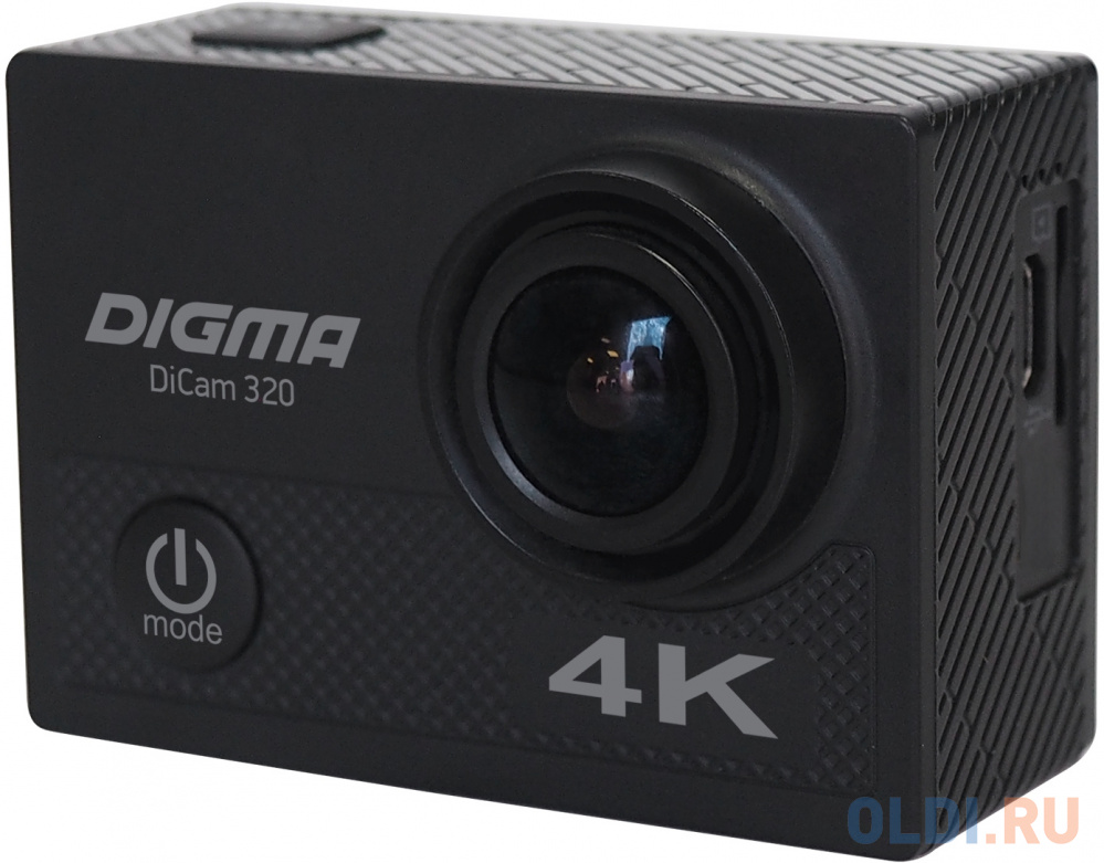 Экшн-камера Digma DiCam 320 черный DC320 - фото 9