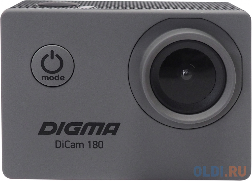 Экшн-камера Digma DiCam 180 серый