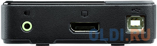 Переключатель KVM ATEN  CS782DP-AT KVM+Audio+USB 2.0,  1 user USB+DisplayPort+AUDIO =  2 cpu USB+DisplayPort+AUDIO, со шнурами USB/AUDIO 2х1.8м.+ Dis - фото 3