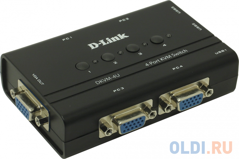 

Переключатель D-Link DKVM-4U (DKVM-4U/C1)