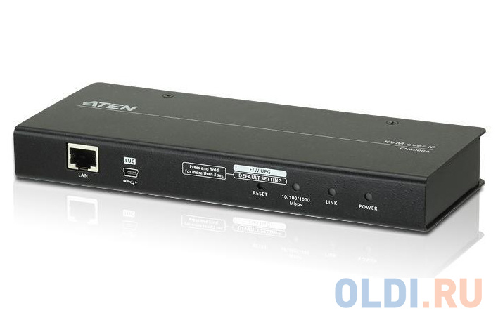 KVM-переключатель PS2 USB 1PORT IP VGA CN8000A-AT-G ATEN - фото 1