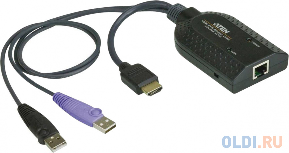 HDMI USB Virtual Media KVM adapter adapter dlya flanca coraplax d 225 mm