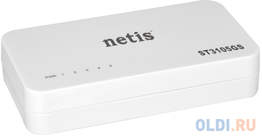 Коммутатор Netis ST3105GS 5 портов 10/100/1000Mbps wi fi роутер netis mw 5230