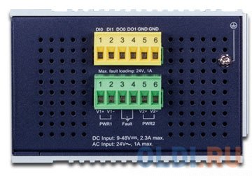IP30 L2+ SNMP Manageable 8-Port Gigabit POE+(AT) Switch + 2-Port Gigabit SFP Industrial Switch (-40 to 75 C), ERPS Ring Supported, 1588 фото