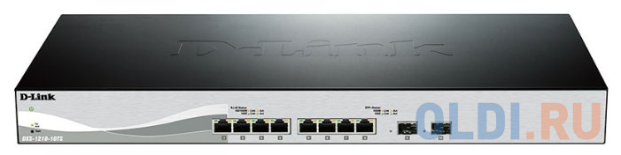 Коммутатор D-Link DXS-1210-10TS 8G 2SFP+ настраиваемый