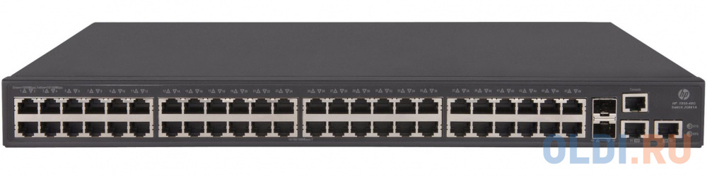 

Коммутатор HP 1950-48G-2SFP+-2XGT управляемый 48 портов 10/100/1000Mbps 2xSFP JG961A