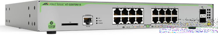 

Коммутатор Allied Telesis AT-GS970M/18-50 16G 2SFP управляемый