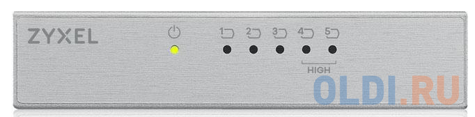 Коммутатор ZYXEL ES-105A 5-port Desktop Fast Ethernet Switch with 2 priority ports ES-105AV3-EU0101F - фото 3