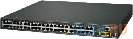 IPv4/IPv6, 48-Port 10/100/1000Base-T  + 4-Port 100/1000MBPS SFP L2/L4 /SNMP Manageable Gigabit Ethernet Switch snmp module dl 801 skat ups 1000 rack 3000 rack monitoring and control via ethernet