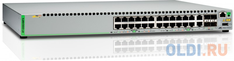 

Коммутатор Allied Telesis AT-GS924MPX-50 управляемый 26 порта 10/100/1000Mbps