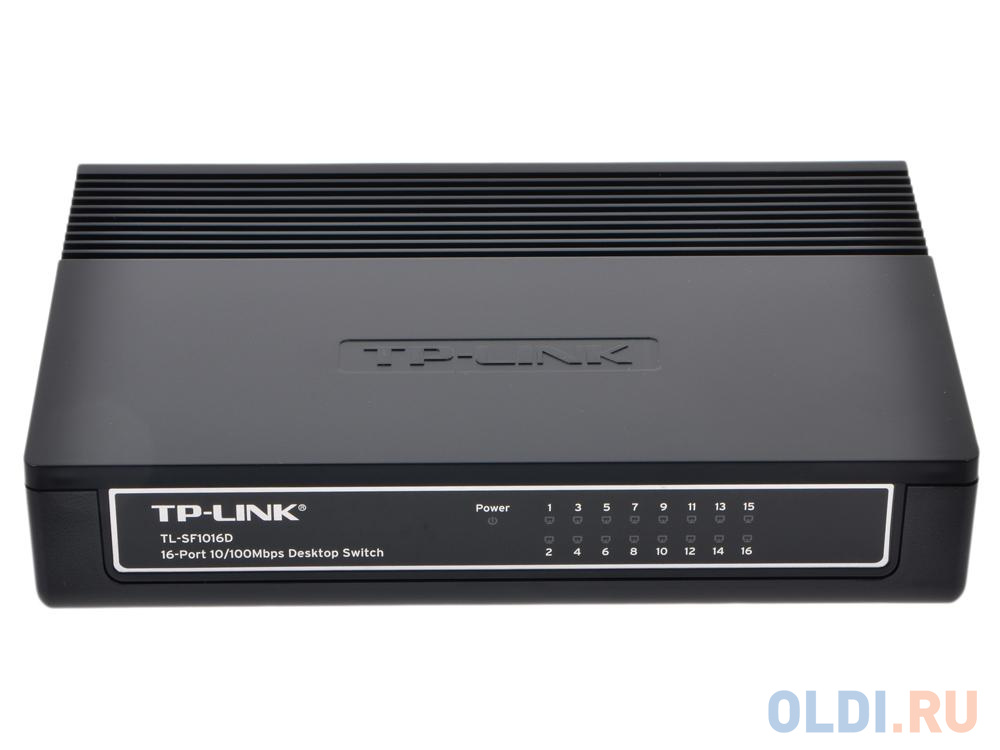 Коммутатор TP-LINK TL-SF1016D 16-портовый 10/100 Мбит/с настольный коммутатор фото