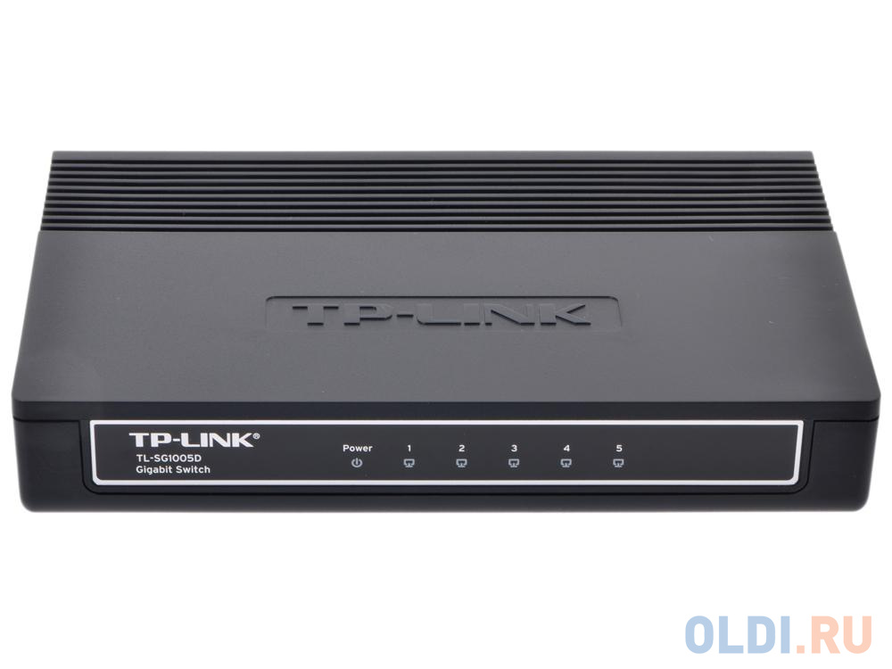 Коммутатор TP-LINK TL-SG1005D 5-портовый гигабитный настольный коммутатор от OLDI