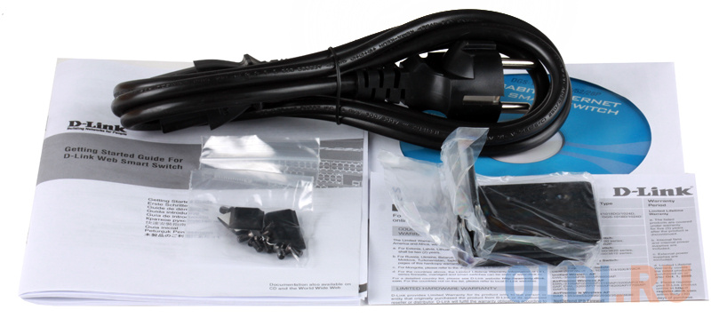 Коммутатор D-Link DGS-1210-20/C1A/F1A Настраиваемый коммутатор WebSmart с 16 портами 10/100/1000Base-T и 4 портами 1000Base-X SFP фото