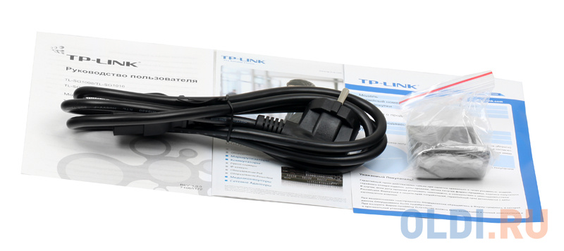 Коммутатор TP-LINK TL-SG1024 24-портовый гигабитный монтируемый в стойку коммутатор фото