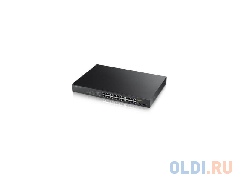 

Коммутатор Zyxel GS1900-24HP управляемый 24 порта 10/100/1000Mbps PoE 2xSFP