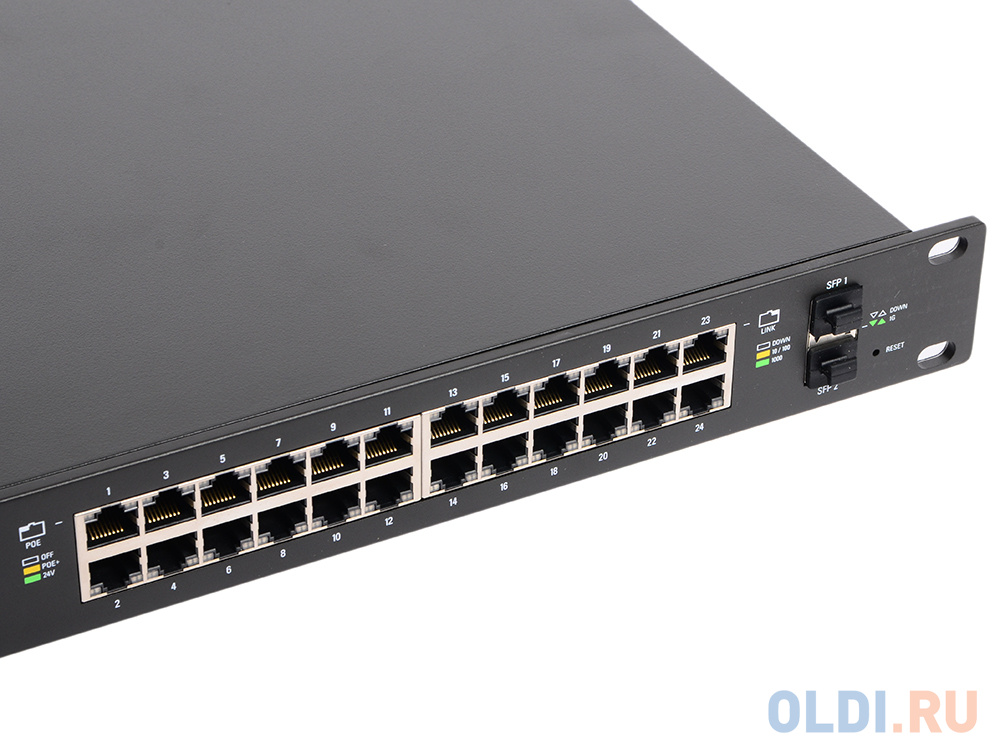 Коммутатор Ubiquiti ES-24-250W EdgeSwitch, 24-Port, 250W фото