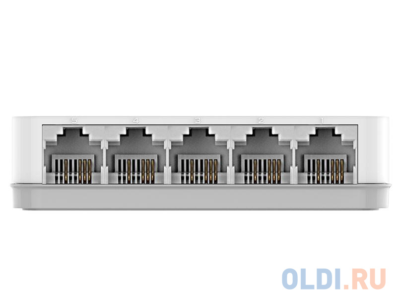 Коммутатор D-Link DES-1005C/A1A Неуправляемый коммутатор с 5 портами 10/100Base-TX и функцией энергосбережения DES-1005C/A1A - фото 3