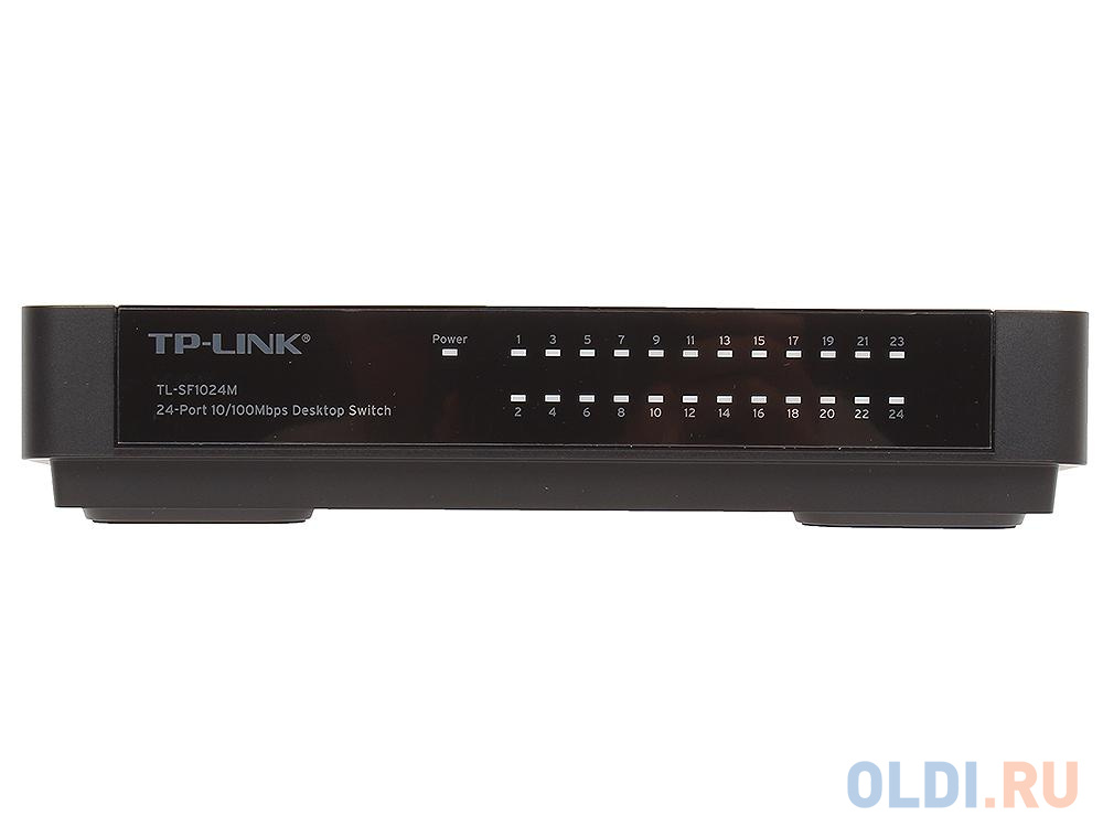 Коммутатор TP-LINK TL-SF1024M 24-портовый 10/100 Мбит/с настольный коммутатор - фото 3