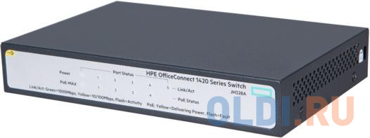 Коммутатор HP JH328A HPE 1420 5G PoE+ (32W) Switch фото