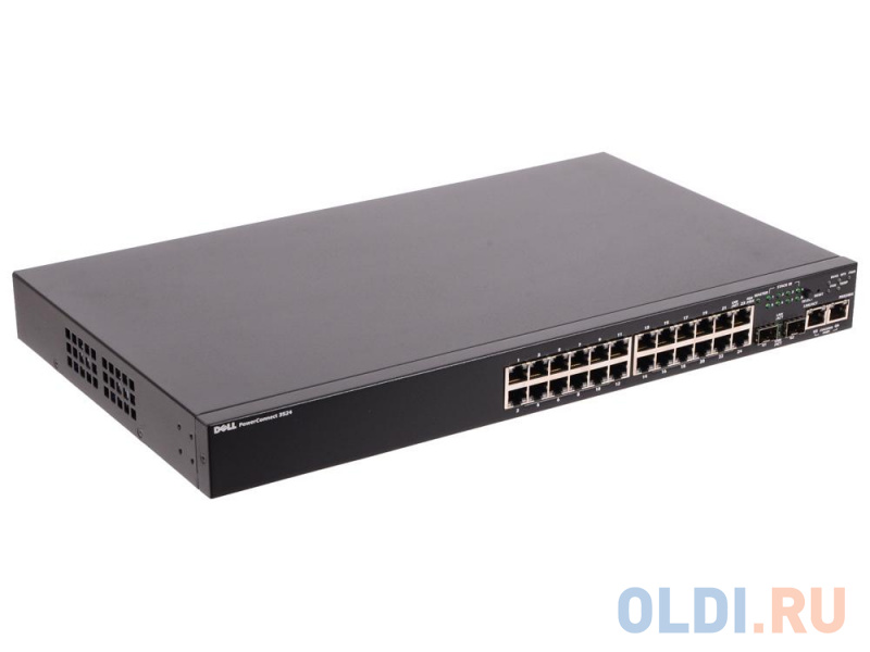 

Коммутатор Dell PowerConnect 3524 управляемый 24 порта 10/100Mbps 2хSFP 210-19768-1
