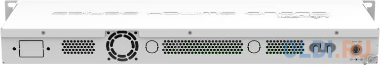 Коммутатор MikroTik CSS326-24G-2S+RM Cloud Smart Switch 326-24G-2S+RM with 24 x Gigabit Ethernet ports, 2x SFP+ cages, SwOS, 1U rackmount case, PSU фото