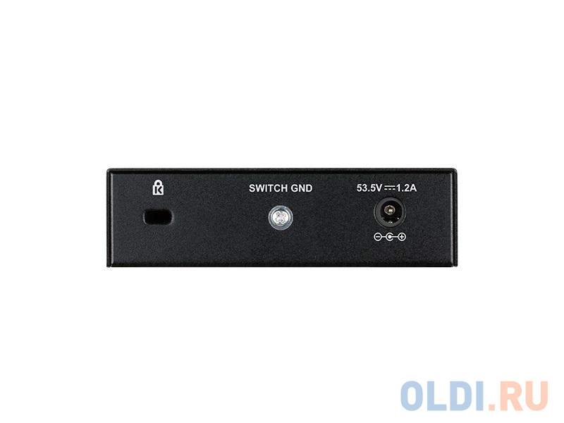 Коммутатор D-Link Switch DES-1005P/B1A Неуправляемый коммутатор с 5 портами 10/100Base-TX, функцией энергосбережения и поддержкой QoS (4 порта с подде фото
