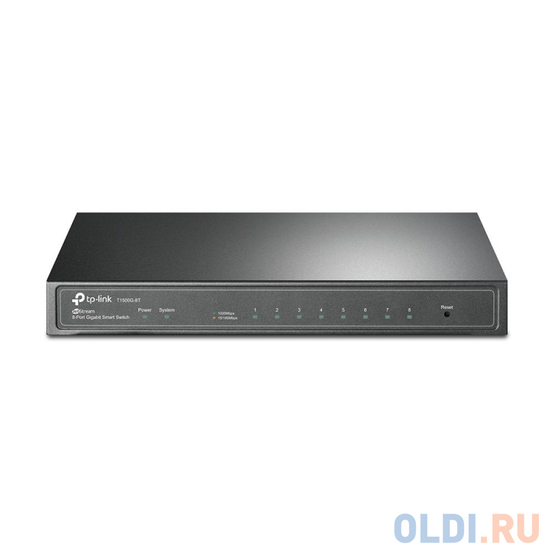 

Коммутатор TP-LINK T1500G-8T JetStream 8-портовый гигабитный Smart коммутатор