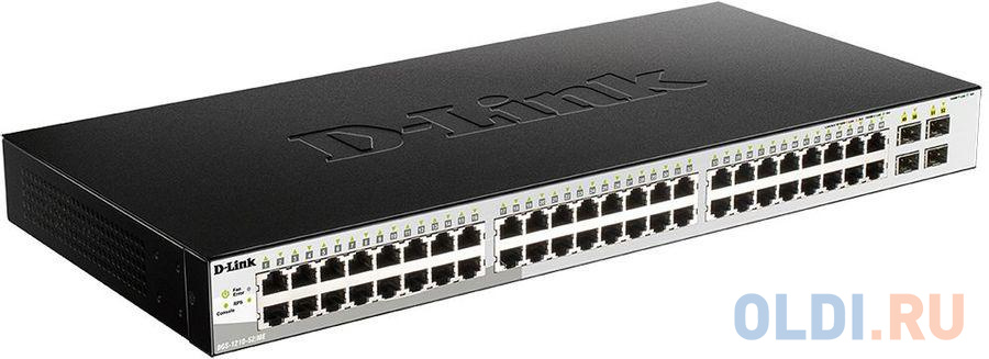 Коммутатор D-Link DGS-1210-52MP/ME DGS-1210-52MP/ME/B1A 48G 4SFP 48PoE 370W управляемый DGS-1210-52MP/ME/B1A - фото 2