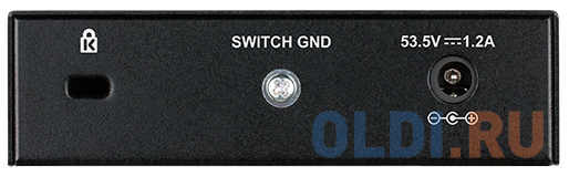 Коммутатор D-Link DGS-1005P/A1A Неуправляемый коммутатор с 5 портами 10/100/1000Base-T, функцией энергосбережения и поддержкой QoS (4 порта с поддержк фото