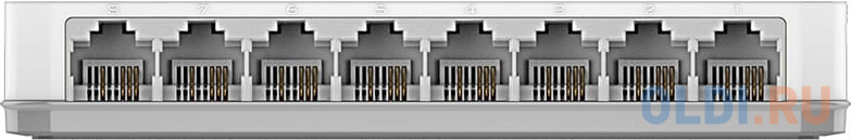 DES-1008C/B1A L2 Unmanaged Switch with 8 10/100Base-TX ports. 2K Mac address, Auto-sensing, 802.3x Flow Control, Stand-alone, Auto MDI/MDI-X for each