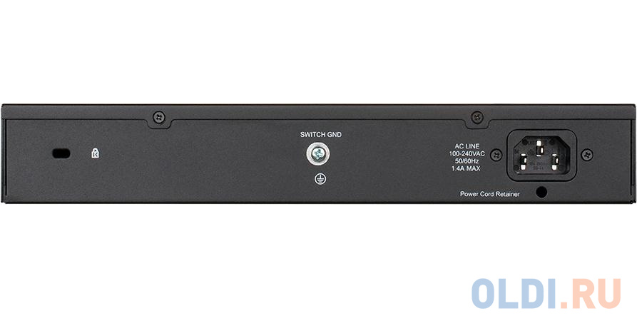 L2 Smart Switch with 24 10/100/1000Base-T ports (12 PoE ports 802.3af/802.3at (30 W), PoE Budget 100 DGS-1100-24PV2/A1A - фото 3