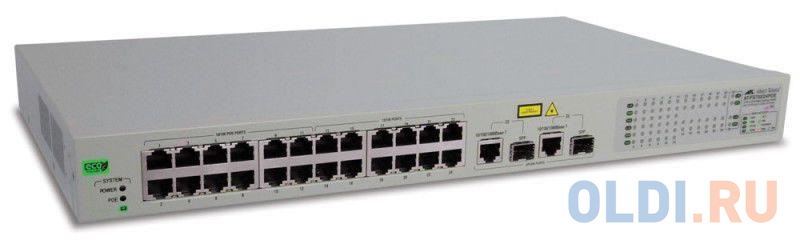 

Коммутатор Allied Telesis AT-FS750/28PS-50 24 порта 10/100Mbps