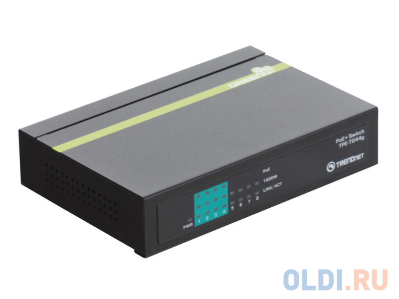 

Коммутатор TRENDnet TPE-TG44g 8 портов 10/100/1000Mbps