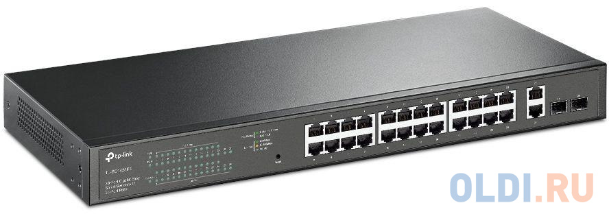 Коммутатор TP-Link JetStream TL-SG1428PE 26G 2SFP 24PoE+ 250W управляемый фото