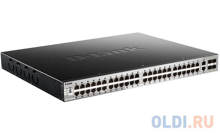 

Коммутатор D-Link DGS-3130-54PS/A1A 48G 2SFP 4SFP+ 48PoE 370W управляемый