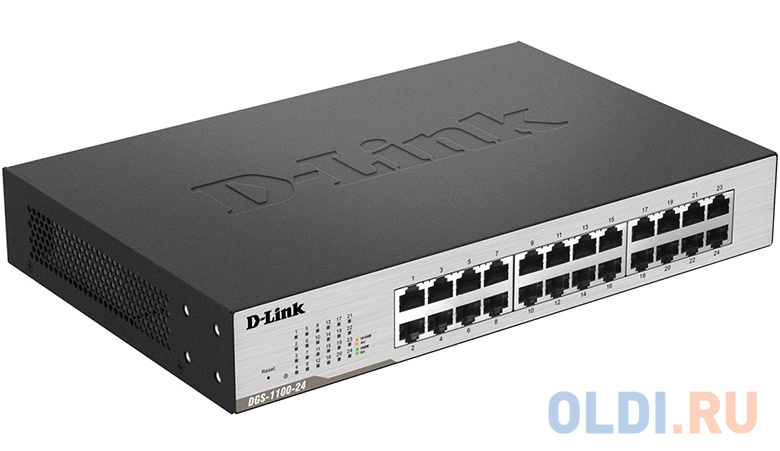 

Коммутатор D-LINK DGS-1100-24/B1A/B2A управляемый 24 порта 10/100/1000Mbps
