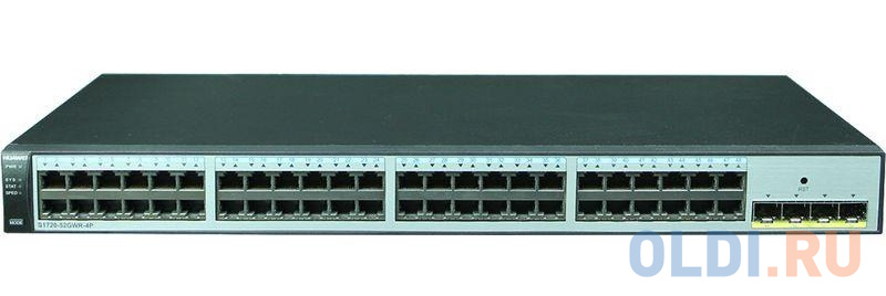 

Коммутатор 48GE 4SFP S1720-52GWR-4P HUAWEI