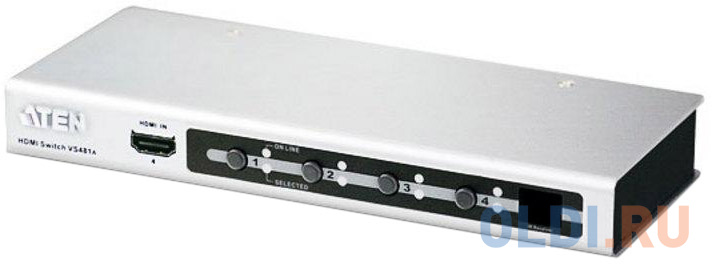 

ATEN VS481A-AT-G I/O VIDEO SWITCH 4PORT [VS481A-E]
