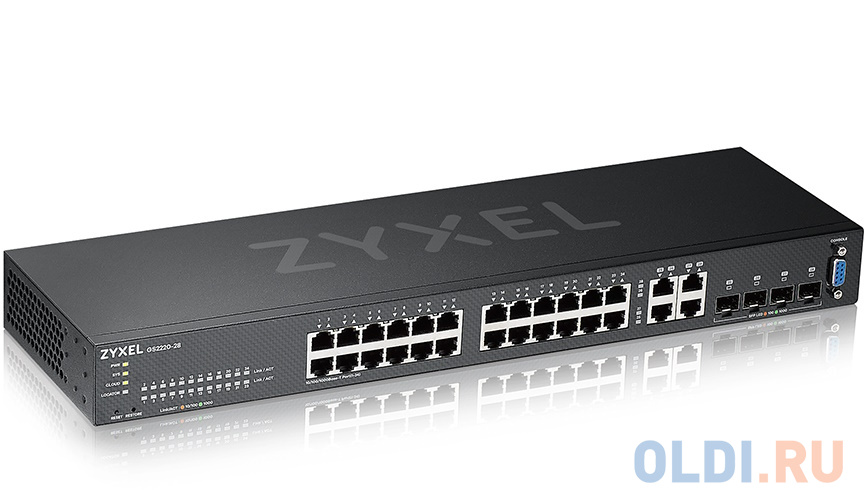Коммутатор Zyxel NebulaFlex Pro GS2220-28-EU0101F 28G управляемый коммутатор zyxel gs1200 8 eu0101f 8g управляемый