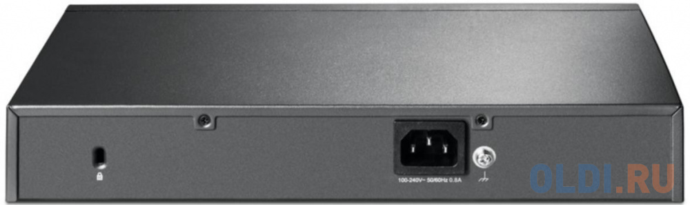 8-port Desktop/Rackmount 10G Unmanaged Switch, 8 100/1G/2.5G/5G/10G RJ-45 ports,  1 Fan with intelligent speed control, 100-240 VAC, 50/60 Hz TL-SX1008 - фото 4