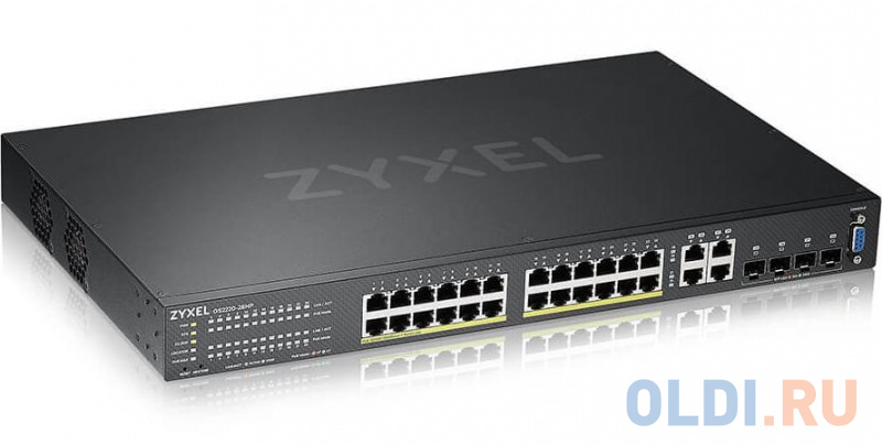 Коммутатор Zyxel NebulaFlex Pro GS2220-28HP-EU0101F 28G 24PoE+ 375W управляемый фото
