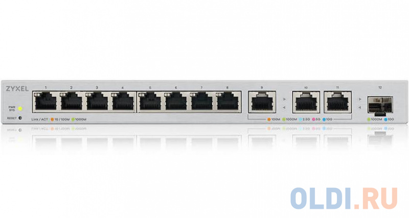 Коммутатор Zyxel XGS1250-12-ZZ0101F 8G 1SFP+ управляемый фото