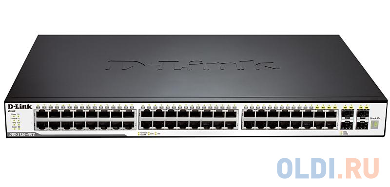 

Коммутатор D-Link DGS-3120-48TC/B1AEI 48G управляемый